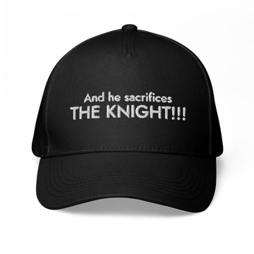 Sacrifice THE KNIGHT - Cap black