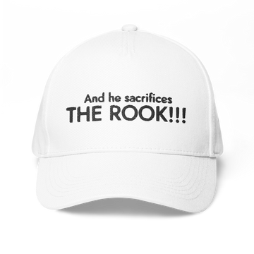 Sacrifice THE ROOK - Cap white